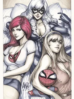 mary jane black cat gwen stacy