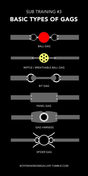 basic types of gags