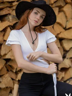 Kate Great in Playboy set Firewood Fantasy