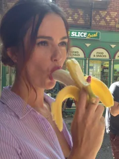 jennifer metcalfe sucking banana