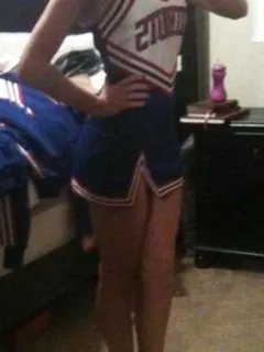 i'm a slutty cheerleader for halloween