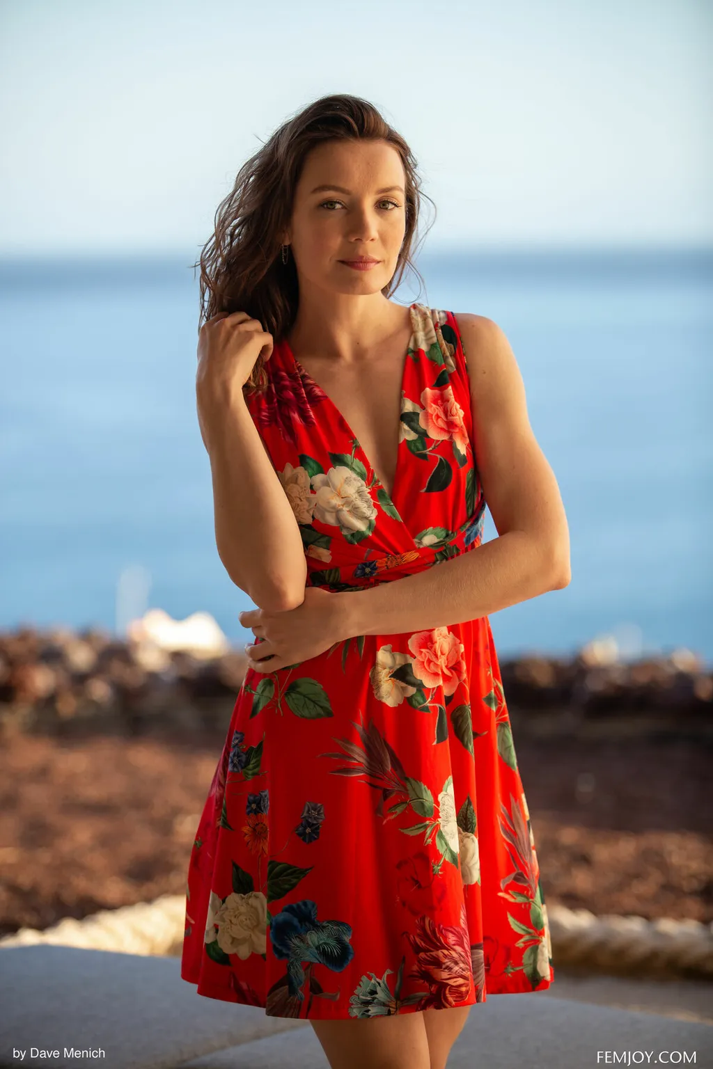 Janeth T in Femjoy set By The Sea