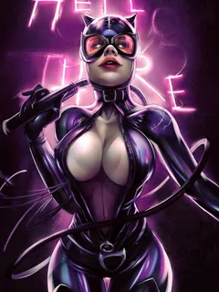 catwoman art. ❤️