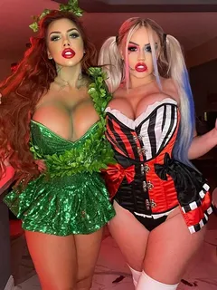 poison ivy and queen of hearts