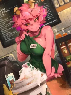 mina ashido // boku no hero academia