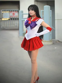 sailor moon sailor mars cosplay by technoranma