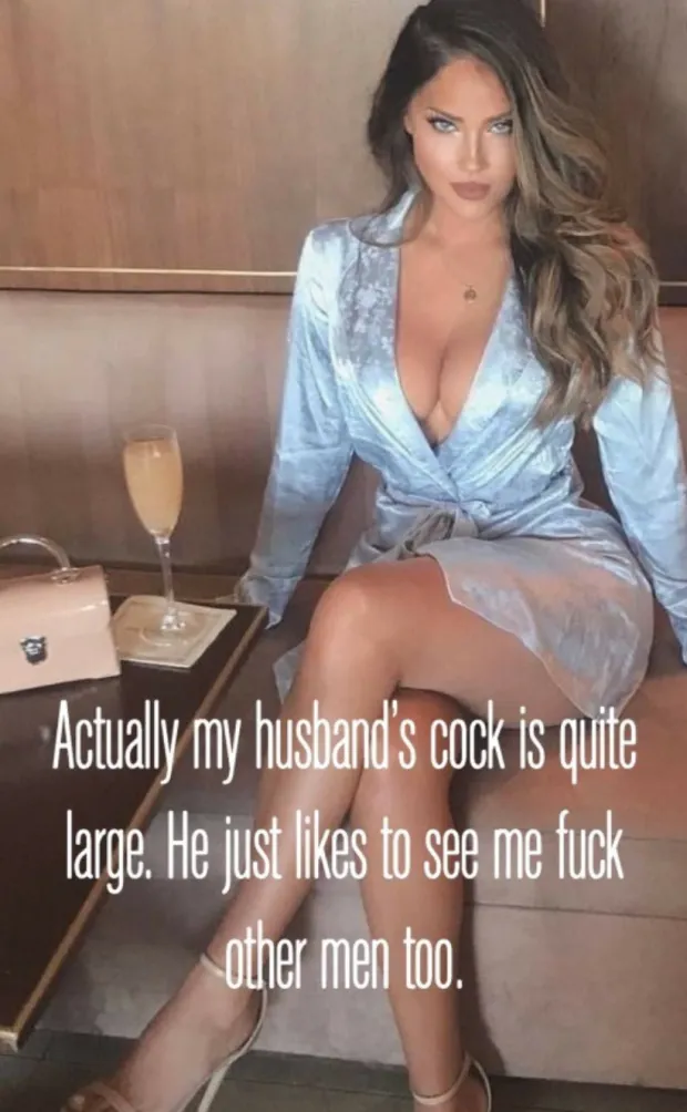 a confident husband enjoy's watching his wife pleasured
