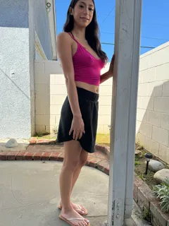 Sona Bella in ATK Petites set POV BTS