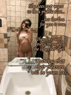 gf makes love to me by being a public slut for strangers