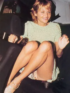 helena christensen, with this panty upskirt shot, your defense of kate moss is more effective