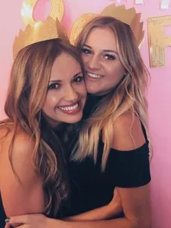 carly and kelsea “celebrate” together