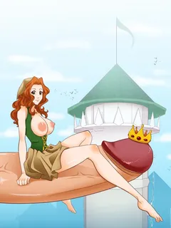 look at that princess on this giant cock..waiting to start fapping it