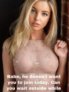 wife humiliation caption