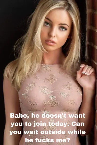 wife humiliation caption