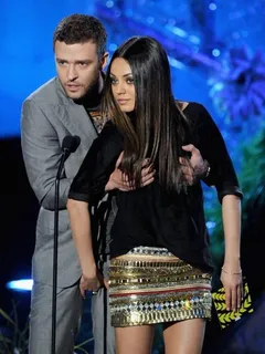 mila and justin fooling around