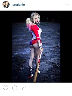 sexy gorgeous delanie frances harley quinn