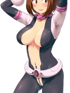 uraraka teasing