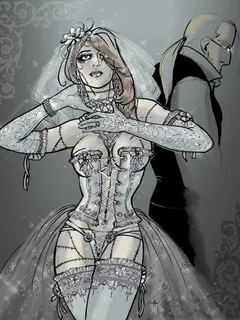 art of women - bride of frankenstein - corset