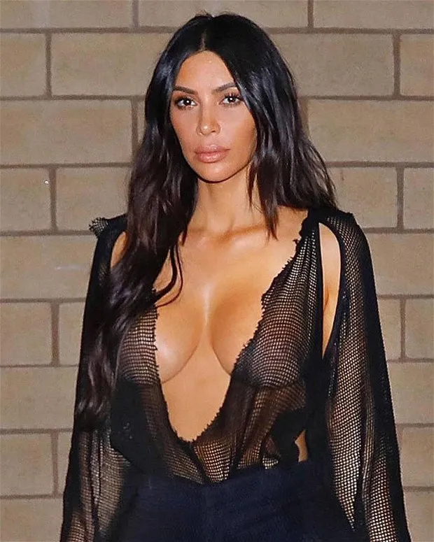 kim kardashian nude tits and nipples