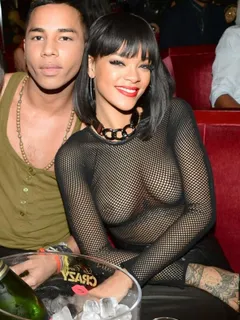 rihanna see through public shots