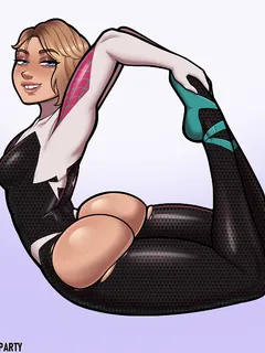 spidergwen again by mrpotatoparty