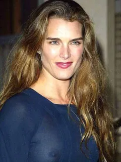 brooke shields, a see through tit shot obscures your disclosure you enjoy the trendy hobbies of knitting and crocheting