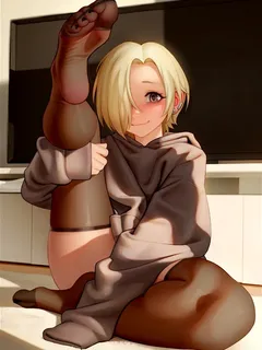 adorable blonde.