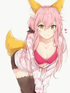 kawai tamamo no mae caster (fate series)