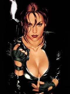 lara croft's smoking guns