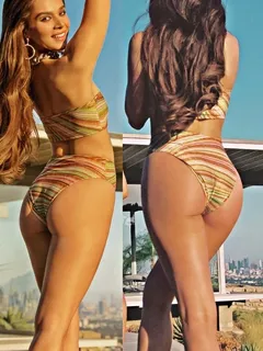 hailee steinfeld sexy ass- frankies x bikinis