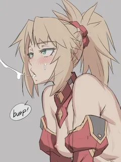 mordred and mordred (fate/grand order and etc) drawn by mikoyan