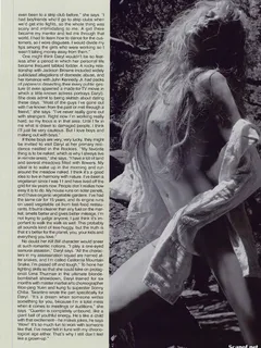 daryl hannah - playboy nov. 2003