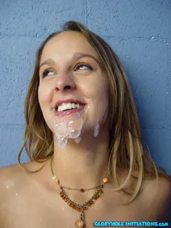 brazen brit poppy morgan get naked & takes a big bubbly gloryhole facial