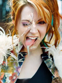 lindsey stirling facial fake