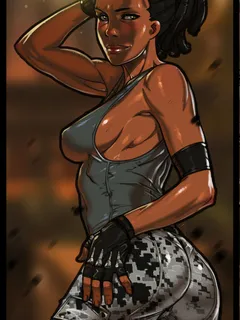 mortal kombat x - jacqui briggs by ganassa