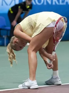 caroline wozniacki celebrity tennis blonde fun bat sport