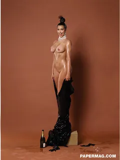 kim k--paper mag