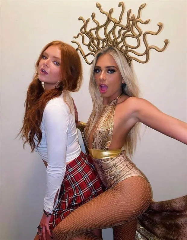 redhead and medusa