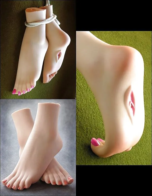 vagina in a foot fetish toy?