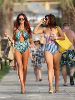 amy childs in a sexy swimsuit naked