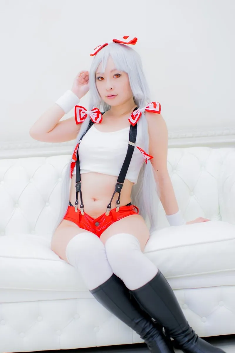 Kaguya in All Gravure set Fujiwara No Mokou