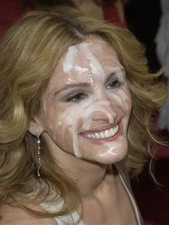 julia roberts cum all over her face