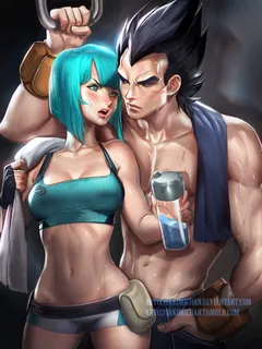 bulma, i want to train with you... naked