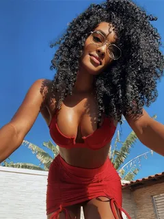 beautiful ebony cleavage pov