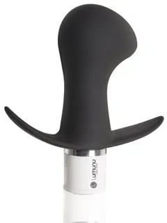 deluxe silikon massage butt plug (ø 22-42 mm) with vibration