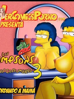 sexy mother marge from the simpsons in old habits 3 by croc