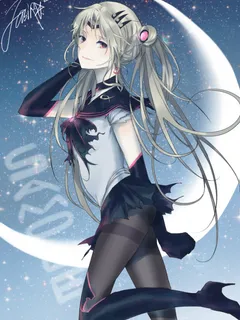 bishoujo senshi sailor moon tsukino usagi black pantyhose nylon legs tights anime giirl skirt sailor uniform