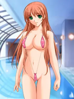 woman in micro bikini by akiba kei kanojo