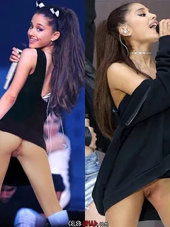 ariana knows how to work the audience........pretty little pussy and gorgeous ass.