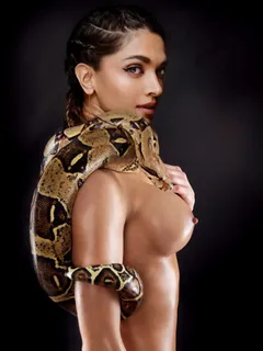 deepika padukone naked with snake